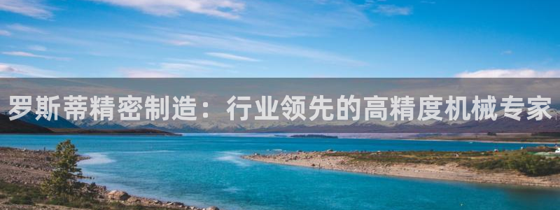 彩神vⅲ下载安装：罗斯蒂精密制造：行业领先的高精度机械专家