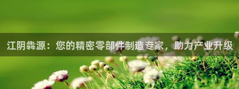 彩神是正规平台吗知乎：江阴犇源：您的精密零部件制造专家，助力产业升级