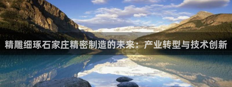 彩神争霸老平台：精雕细琢石家庄精密制造的未来：产业转型与技术创新