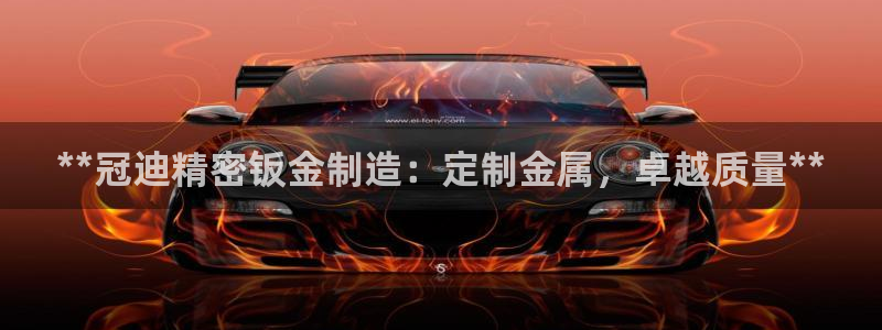 彩神v8购彩大厅登：**冠迪精密钣金制造：定制金属，卓越质量**