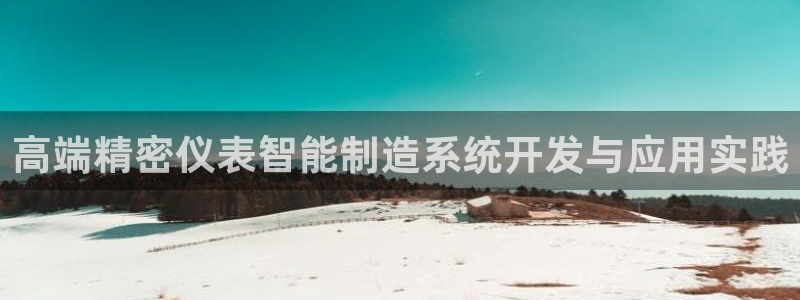 彩神是什么平台：高端精密仪表智能制造系统开发与应用实践