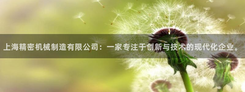 彩神v8是真的挣钱吗：上海精密机械制造有限公司：一家专注于创新与技术的现代化企业。