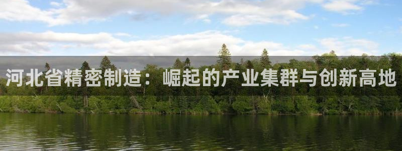 彩神vip购彩大厅：河北省精密制造：崛起的产业集群与创新高地